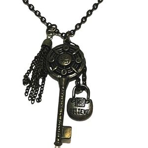 Good Works Christian Favored Key Lock Religious Necklace Anything Is Possible